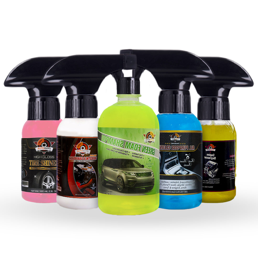 Car Detailing Kit Pack of 5 - AUTOGUYS