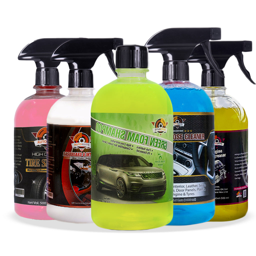 Car Detailing Kit Pack of 5 - AUTOGUYS