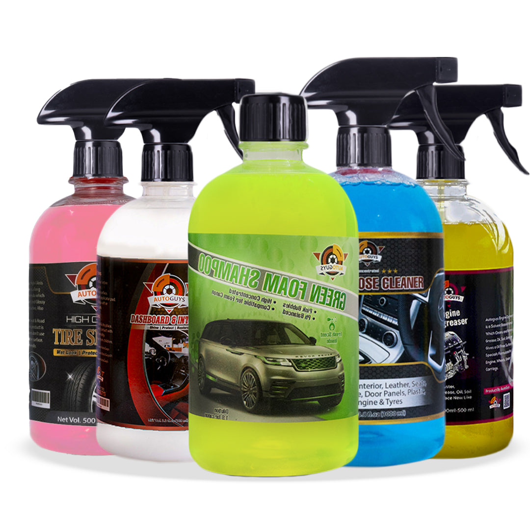 Car Detailing Kit Pack of 5 - AUTOGUYS